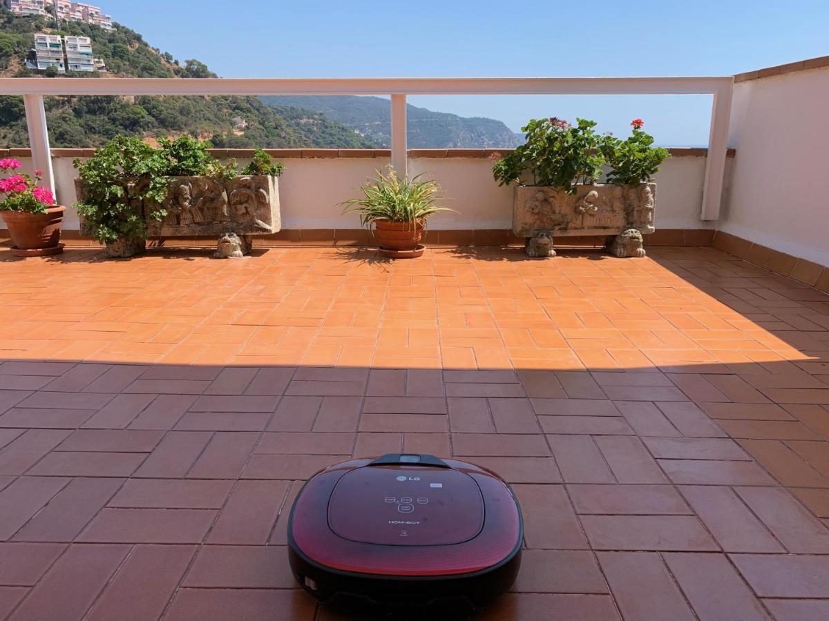 ⭑ Terrace + Sea views + Private Beach. What else? ⭑ Tossa de Mar Kültér fotó